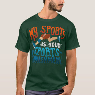 Running Sport Punishment Cardio Workout Funny Gift T-Shirt