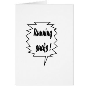 Running Sucks