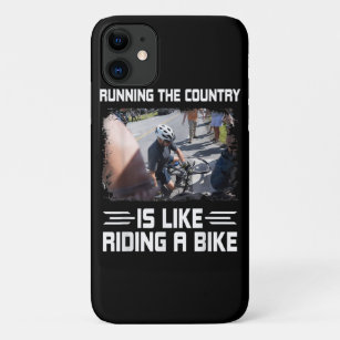 Running The Country Is Like Riding A Bike - Biden  Case-Mate iPhone Case