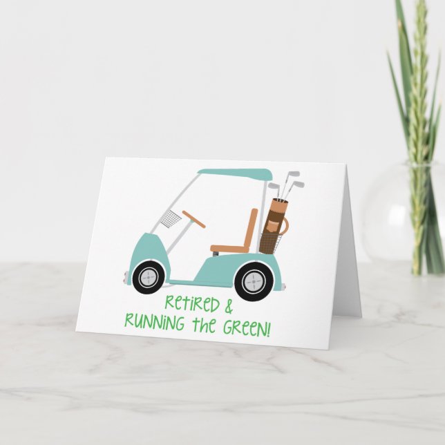 Running The Green Card (Front)