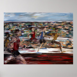 Running the Race Poster