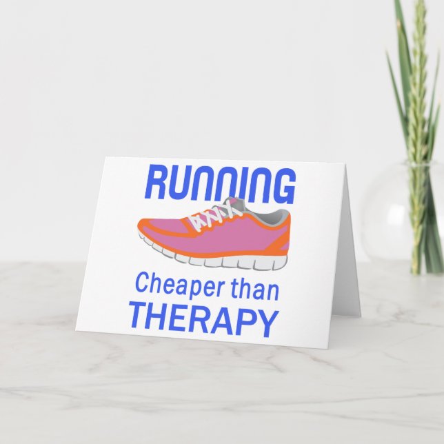 Running Therapy Card (Front)