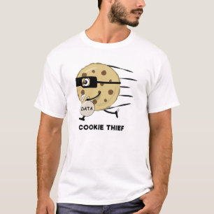 Running Thief Cookie - Funny Character T-Shirt