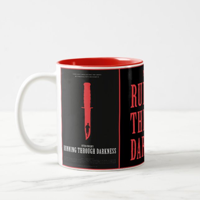Running Through Darkness Mug (Left)