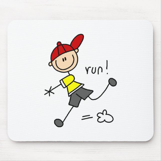 Running To Base Mousepad (Front)