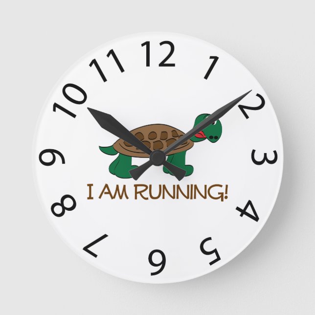 Running Tortoise Clock (Front)