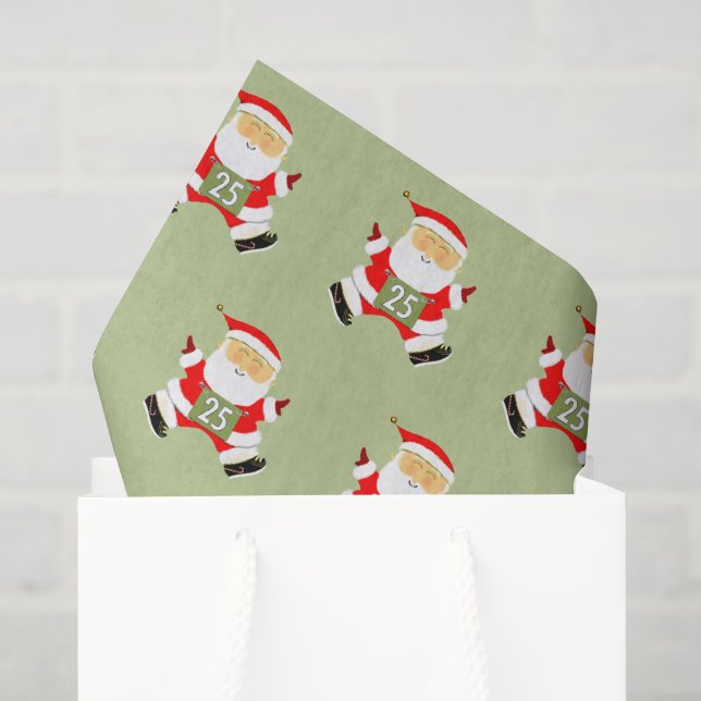 Running Track and Field Tissue Paper (Gift Bag)