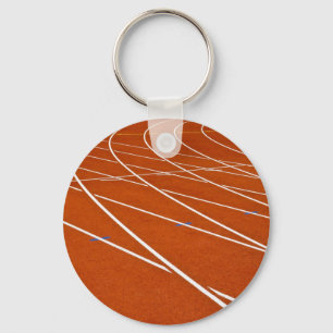 running track key ring