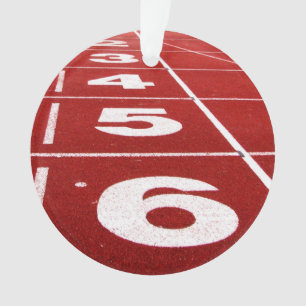 Running Track Ornament