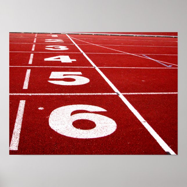 Running track poster (Front)
