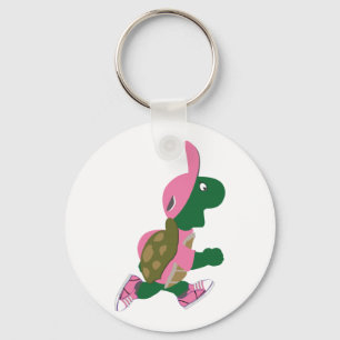Running Turtle Key Ring