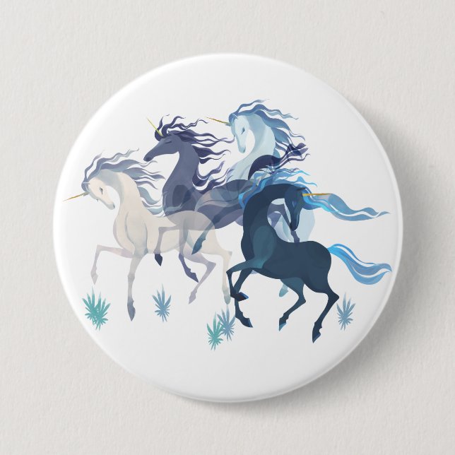 Running Unicorns badge (Front)