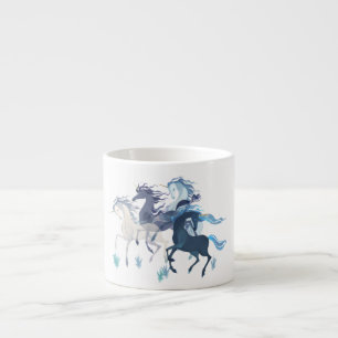Running Unicorns, espresso mug