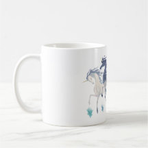 Running Unicorns mug