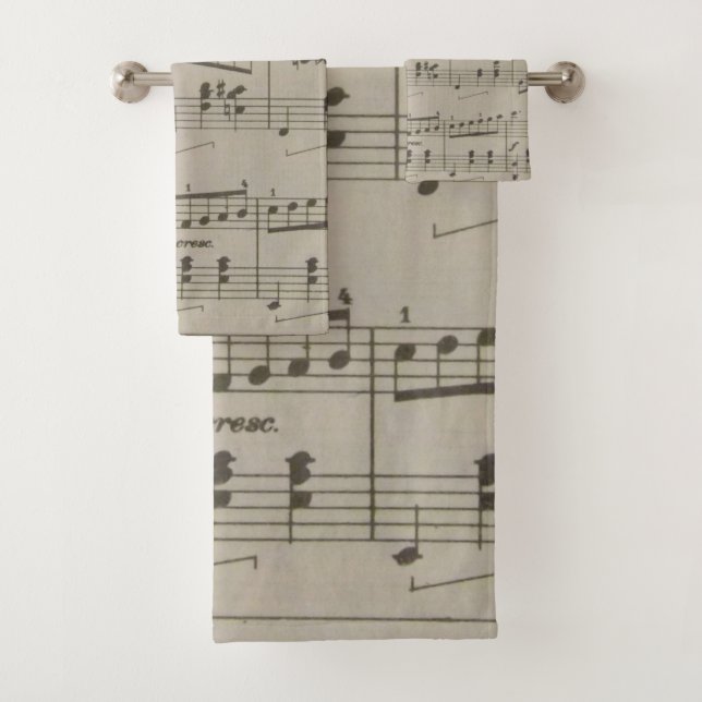 Running Waltz Bath Towel Set (Insitu)