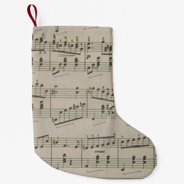 Running Waltz Christmas Stocking (Front)
