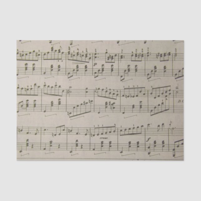 Running Waltz Tissue Paper (Front)