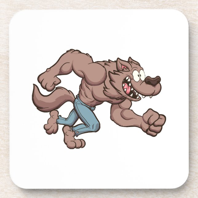 Running Werewolf Coaster (Front)