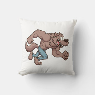 Running Werewolf Cushion