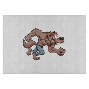 Running Werewolf Cutting Board