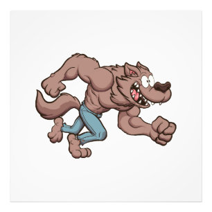 Running Werewolf Photo Print