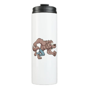 Running Werewolf Thermal Tumbler