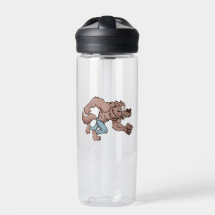 Running Werewolf Water Bottle