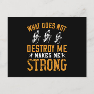 Running - What does not destroy me Postcard