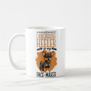 Running With Lancashire Heeler Coffee Mug