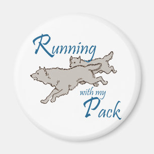 Running with my Pack Magnet
