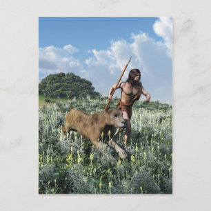 running with the tiger postcard