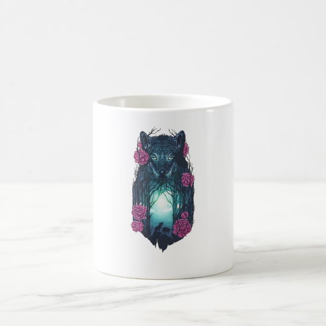Running with the Wolves Coffee Mug (Center)