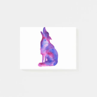 running with the wolves post-it notes