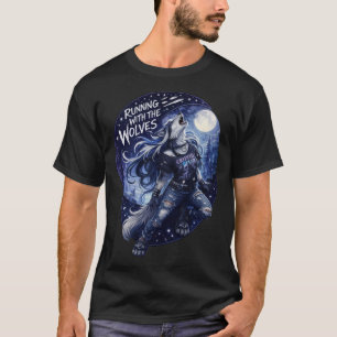 Running With The Wolves T-Shirt