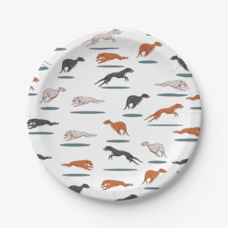 RUNNY GREY HOUND 12000 TRANS PAPER PLATE