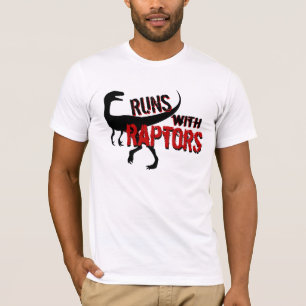 RUNS with RAPTORS T-Shirt