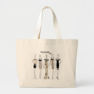 RUNWAY 2.0; DESIGNER SERIES-"DAVID BRINSON" LARGE TOTE BAG
