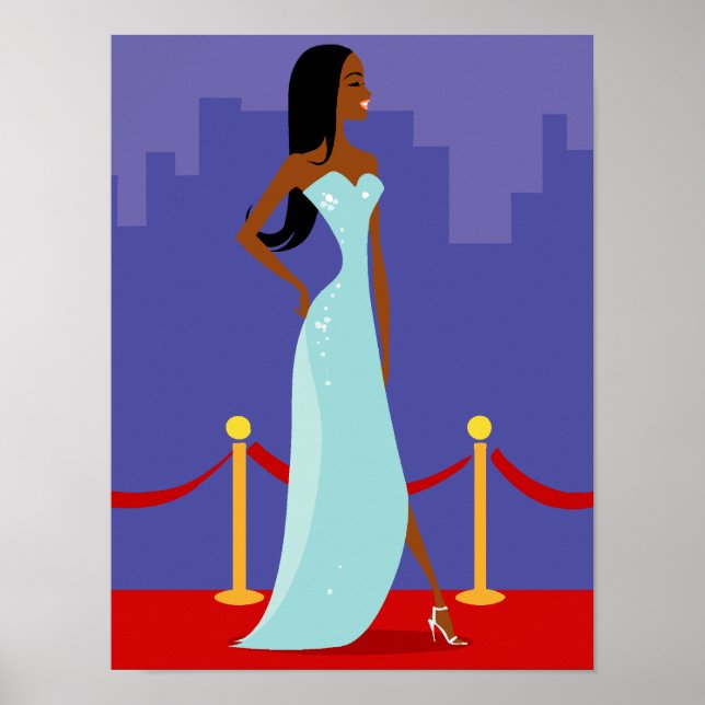 Runway Diva Poster (African American) (Front)