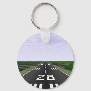 Runway Key Ring