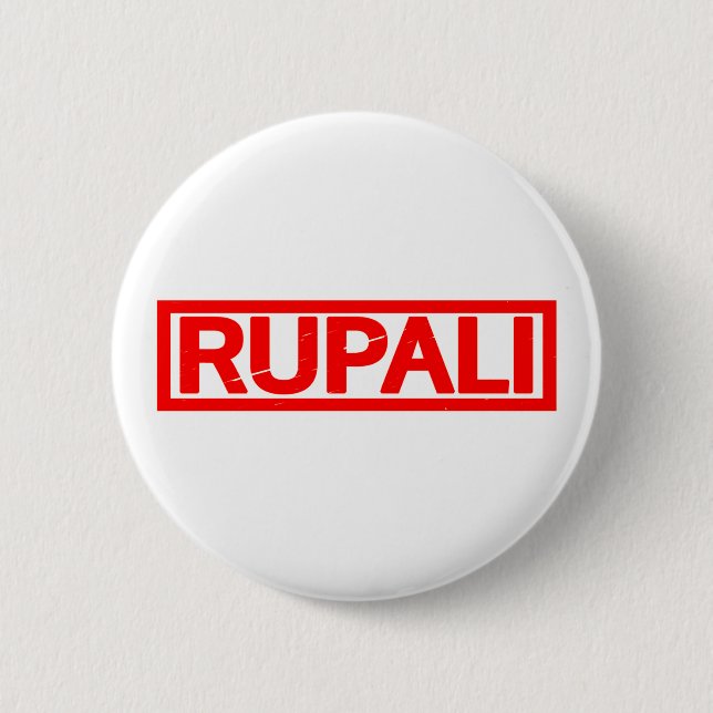 Rupali Stamp 6 Cm Round Badge (Front)