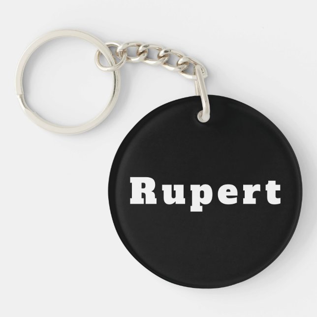 Rupert Key Ring (Front)