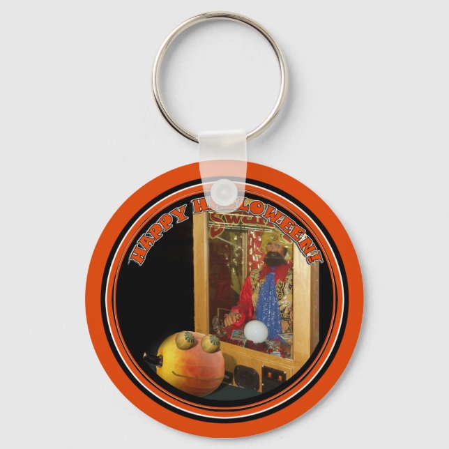 Rupert Pumpkin & The Swami Key Ring (Front)