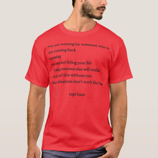 Rupi Kaur Waiting T-Shirt