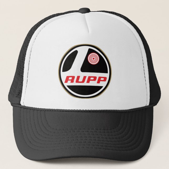 Rupp mini bikes trucker hat (Front)