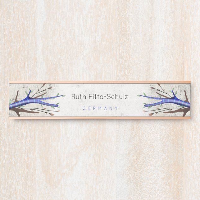 Rupy de Tequila Door Business Name Sign (Front)