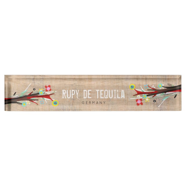 RUPY DE TEQUILA NAMEPLATE (Front)