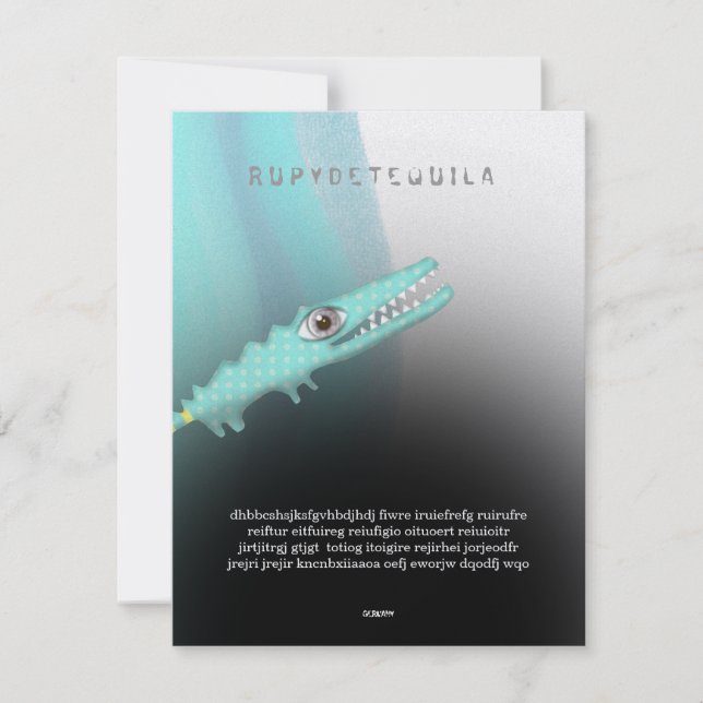 Rupydetequila Children´s Illustration 2015 (Front)