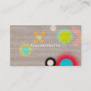 Rupydetequila Cute Flora Business Card
