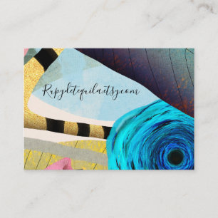 Rupydetequila Floral Still Life Elegance poppies Business Card