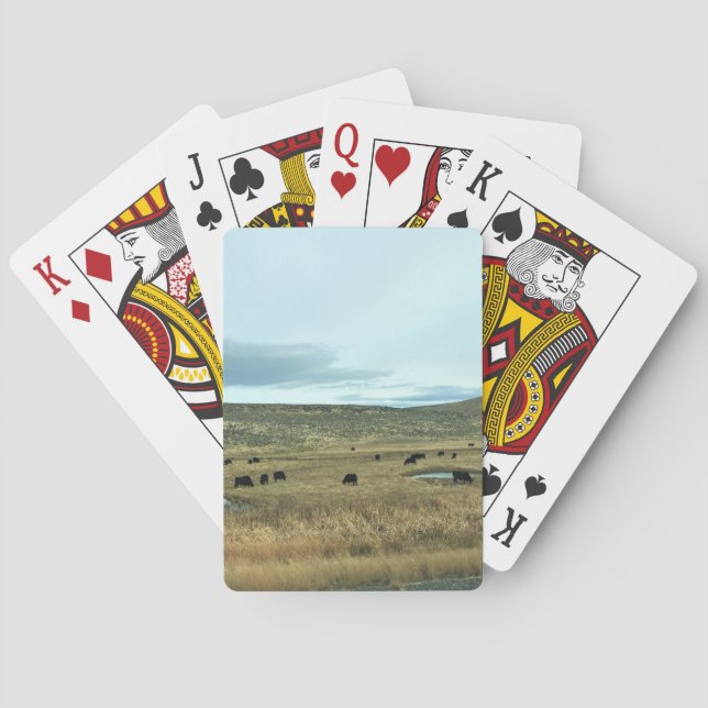 Rural Baker County, Oregon Playing Cards (Back)